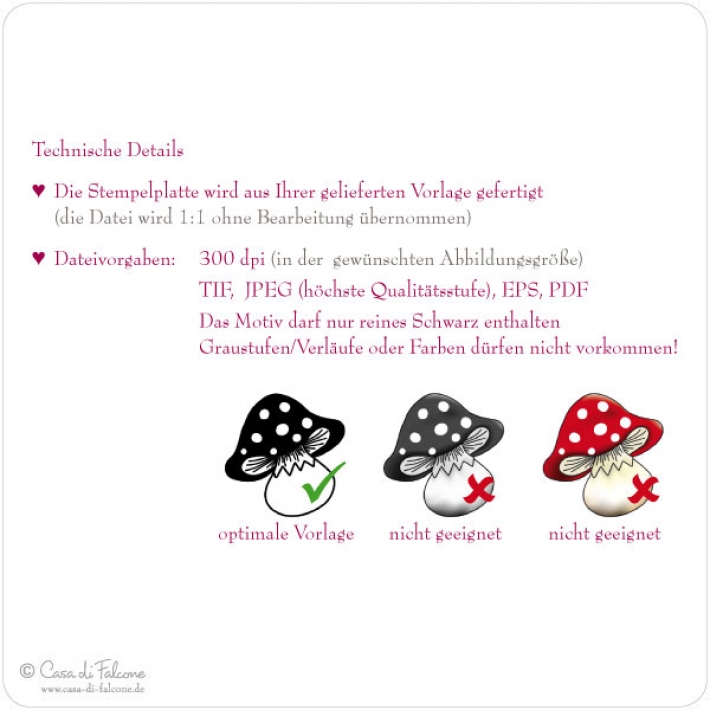 Logostempel rund - von Ihrer Vorlage