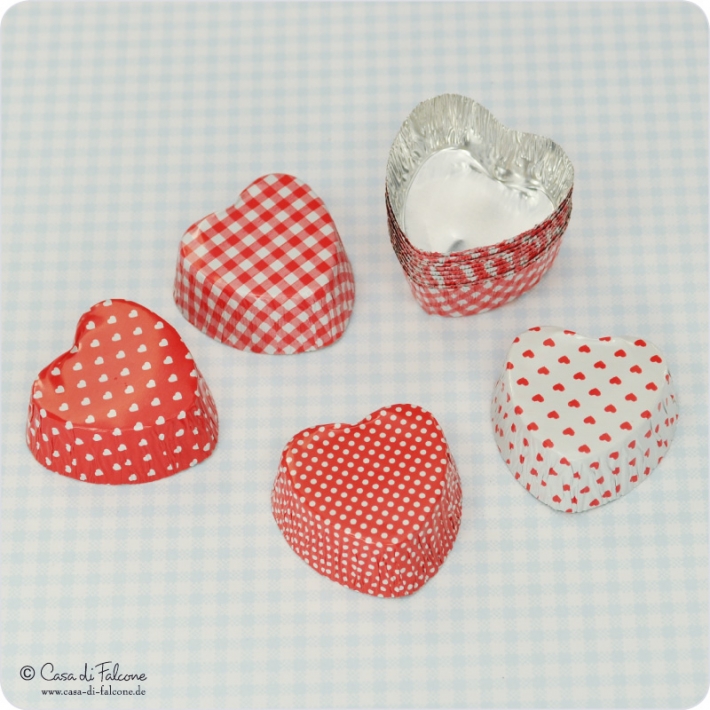 Pralinenf�rmchen Herzen