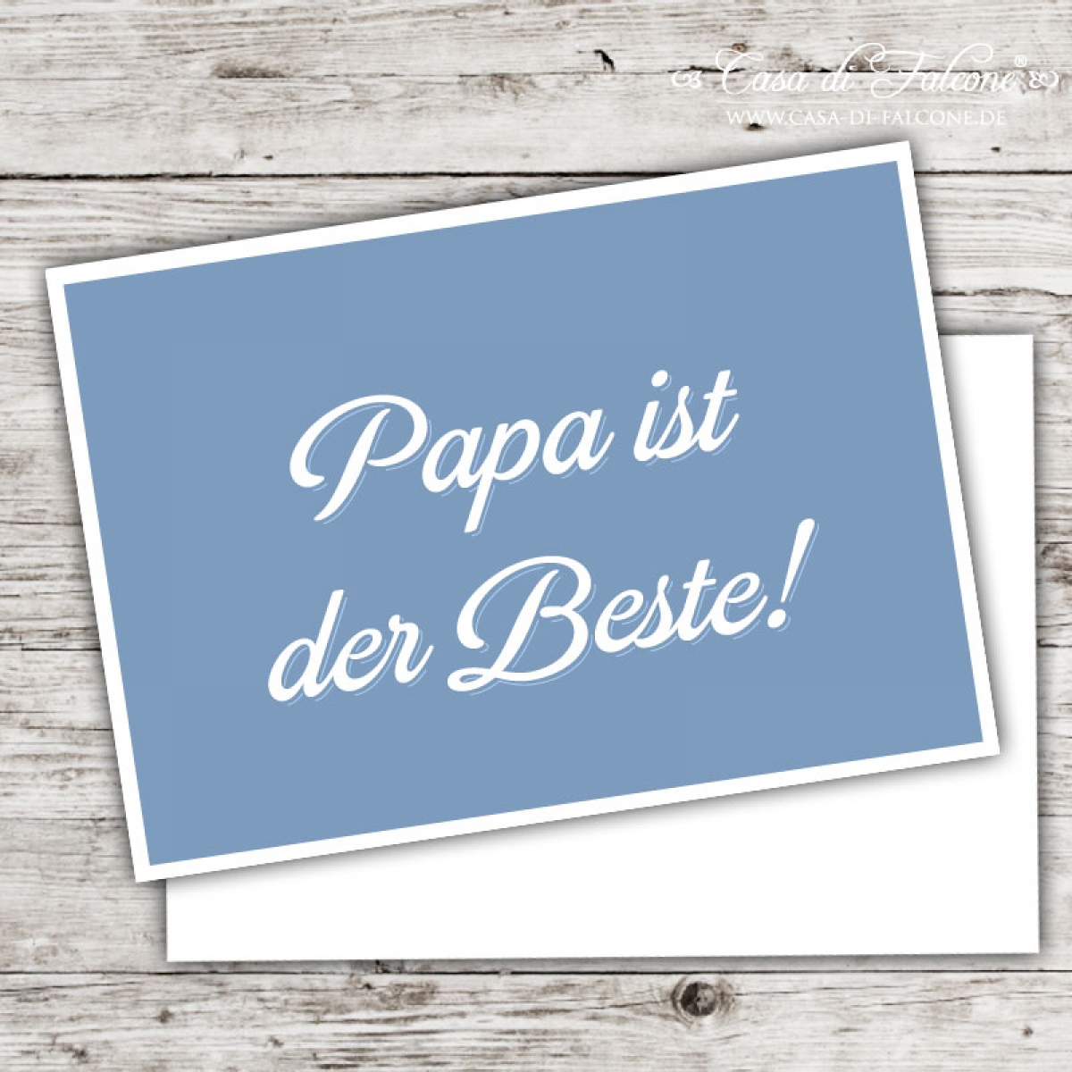 Postkarte Papa ist der Beste! - Casa di Falcone