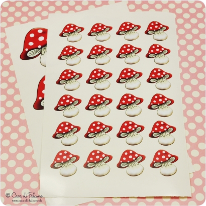 Stickerbogen Gl�ckspilzig