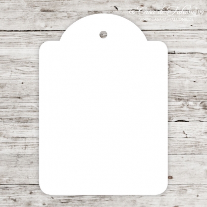 Papieranh�nger eckig 70x50 mm