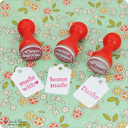 Mini Textstempel