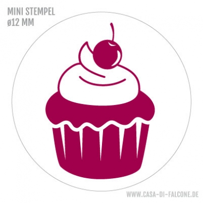 Mini Motivstempel Cupcake