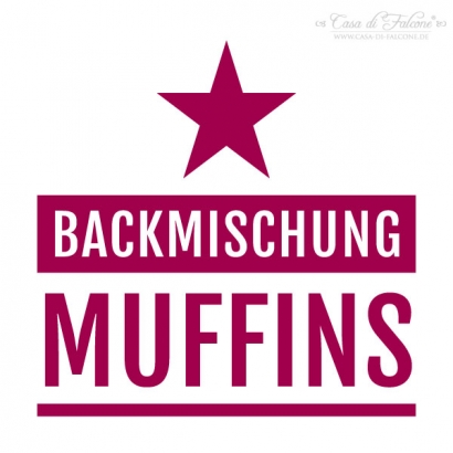 Motivstempel Backmischung Muffins