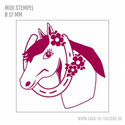 MIDI Motivstempel Pferd I