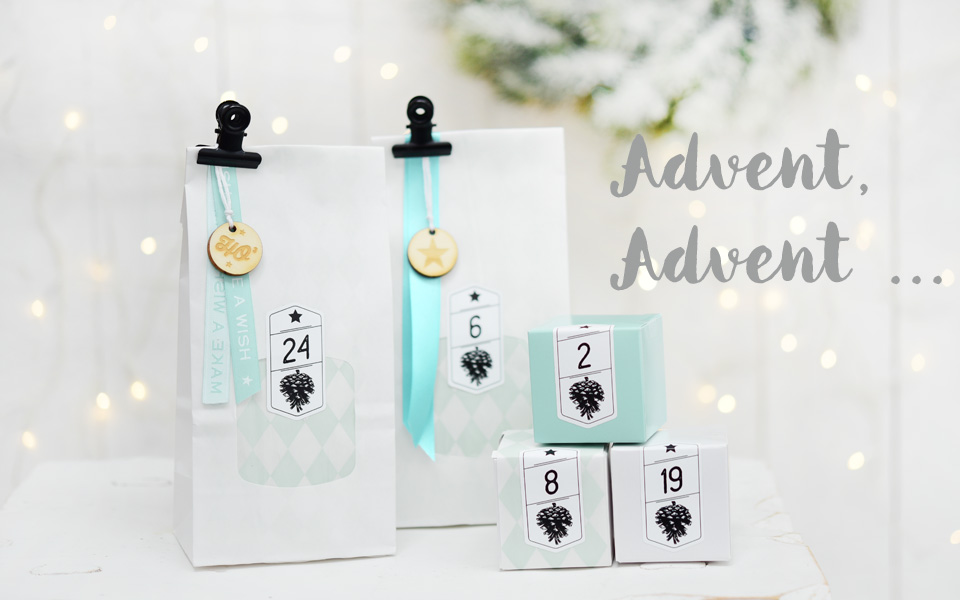Adventskalender Zahlen
