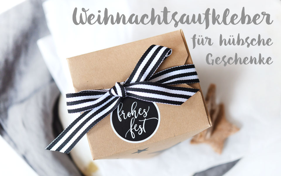 Weihnachtsaufkleber