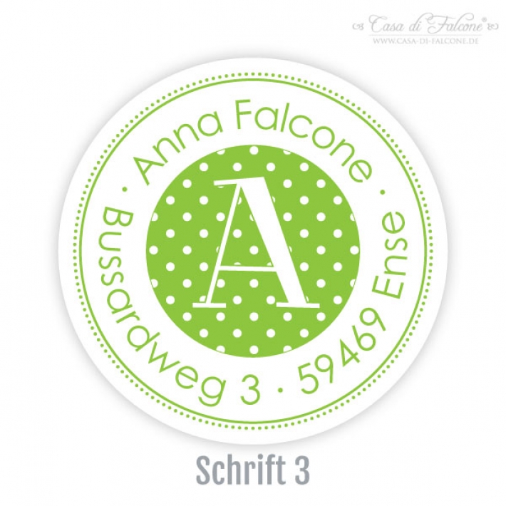 Aufkleber Polka Dots I