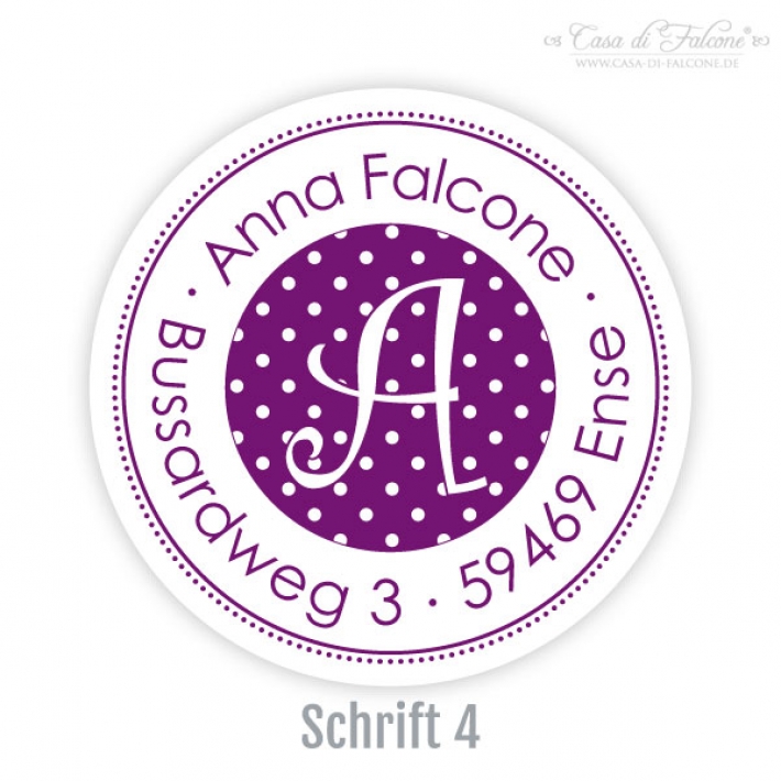 Aufkleber Polka Dots I