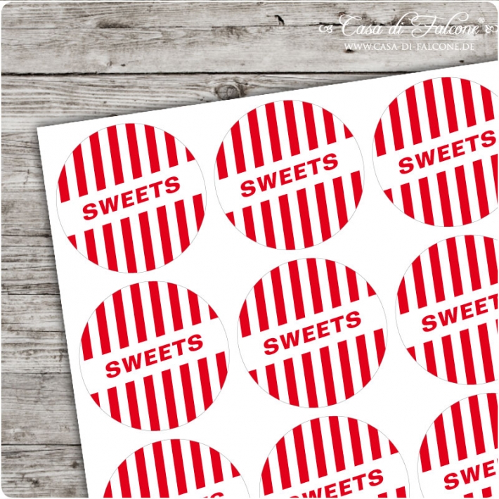 Aufkleber Sweets