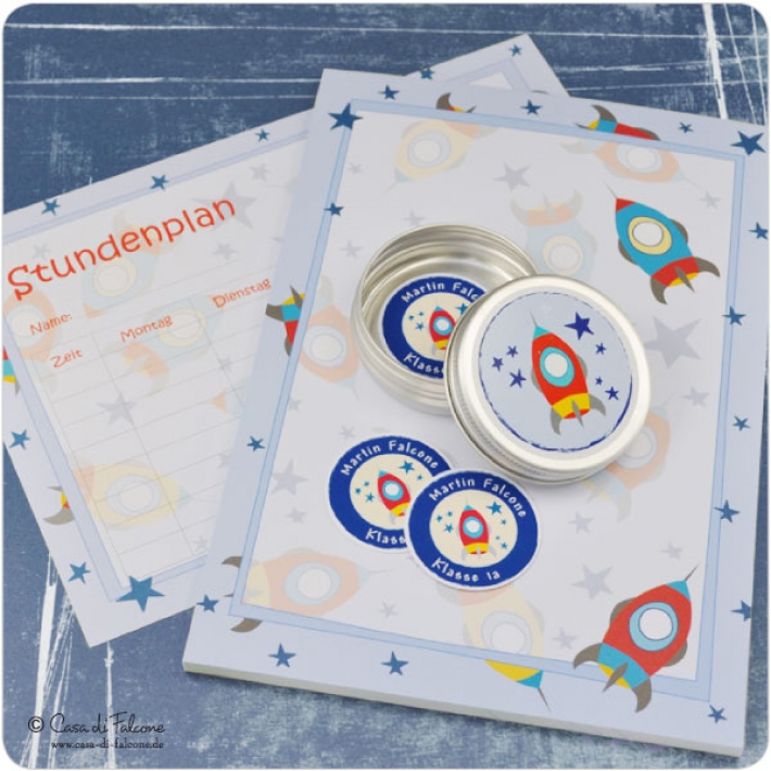 Schulanfang Starter-Set Rakete
