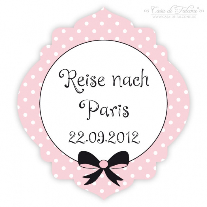 Personalisierte Aufkleber Paris