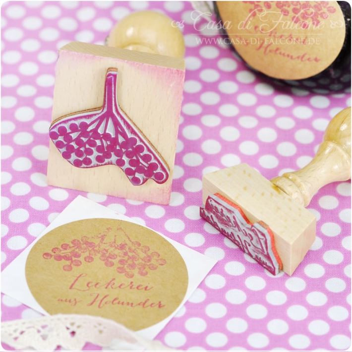Motivstempel-Set Holunder