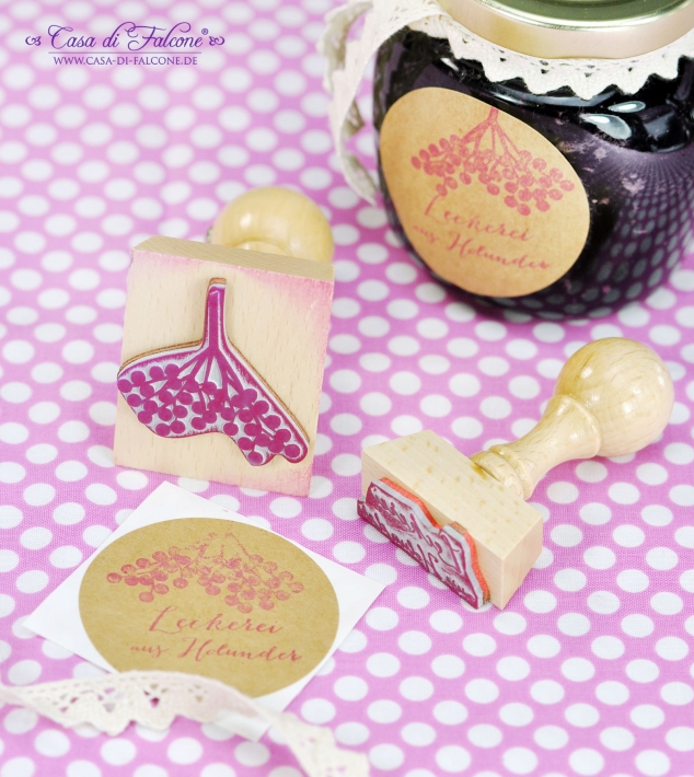Motivstempel-Set Holunder
