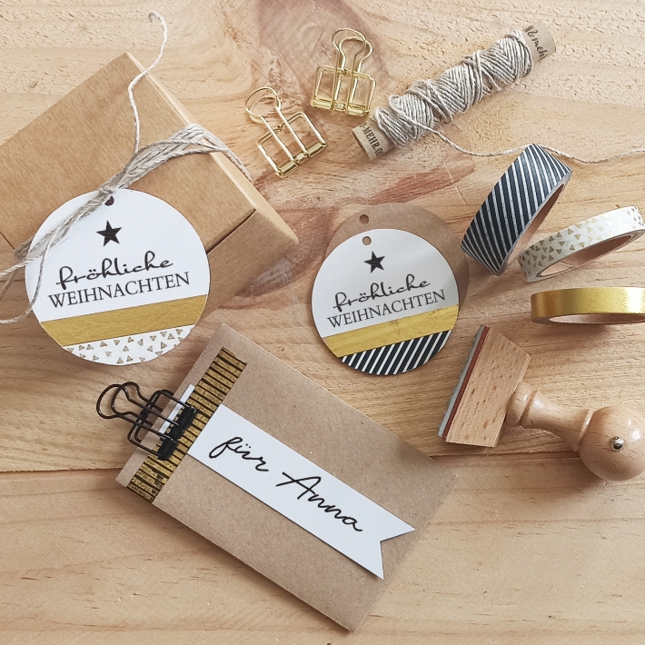 Stempel frhliche Weihnachten