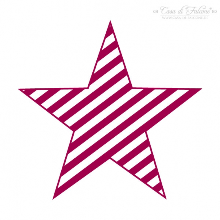 Motivstempel Star stripes