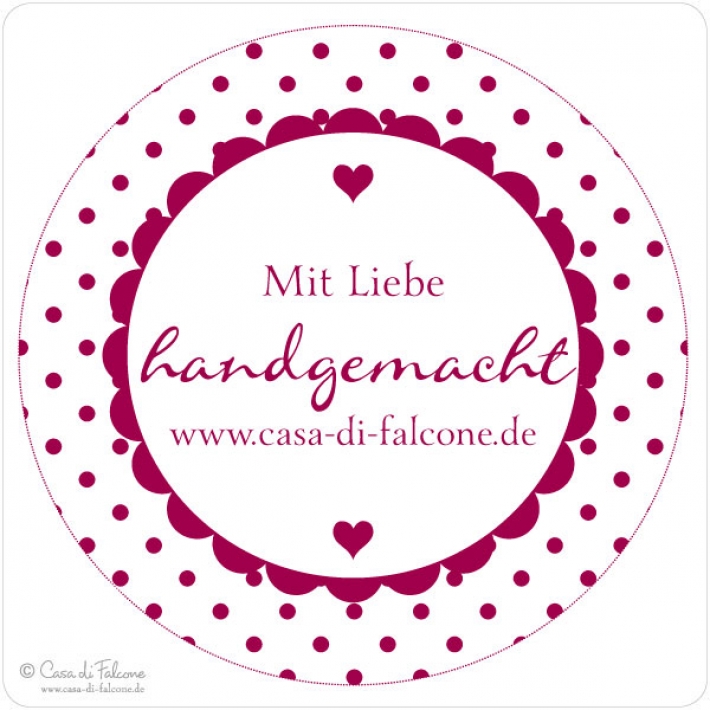 Stempel Handgemacht Dots