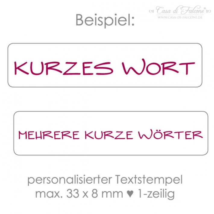 Textstempel 08