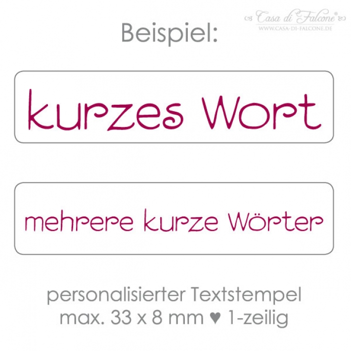 Textstempel 09