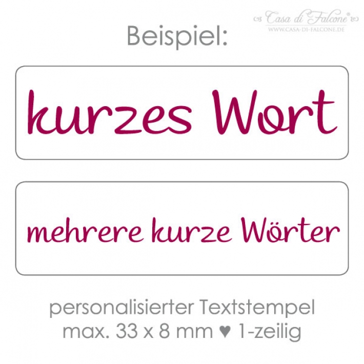 Textstempel 14