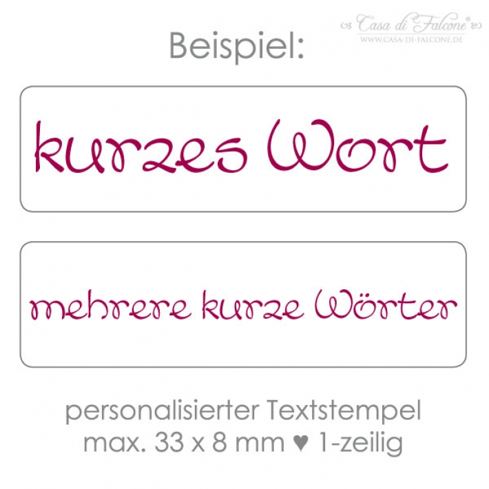 Textstempel 15
