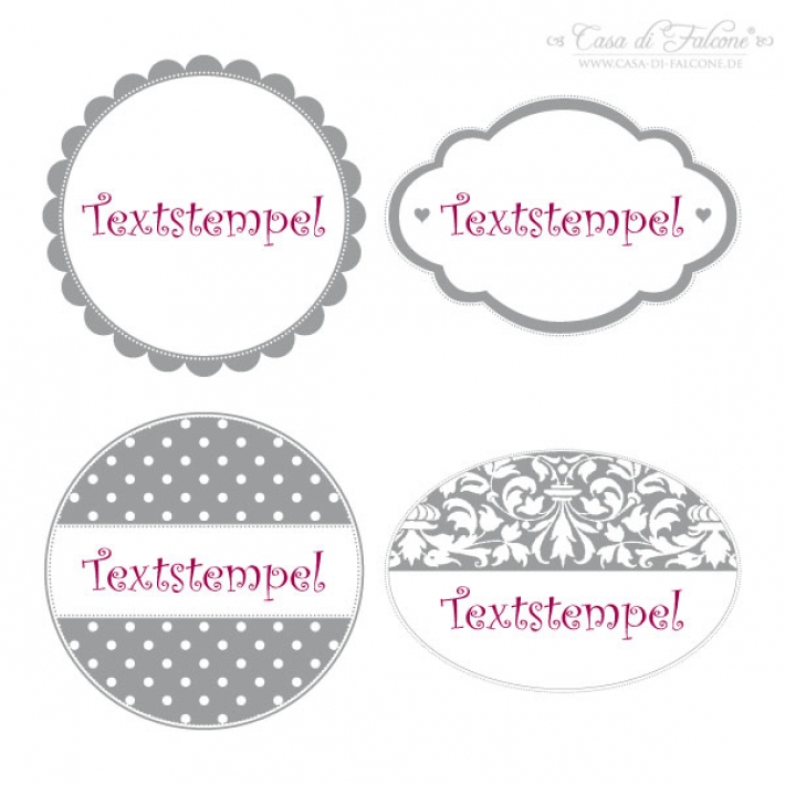Textstempel 16