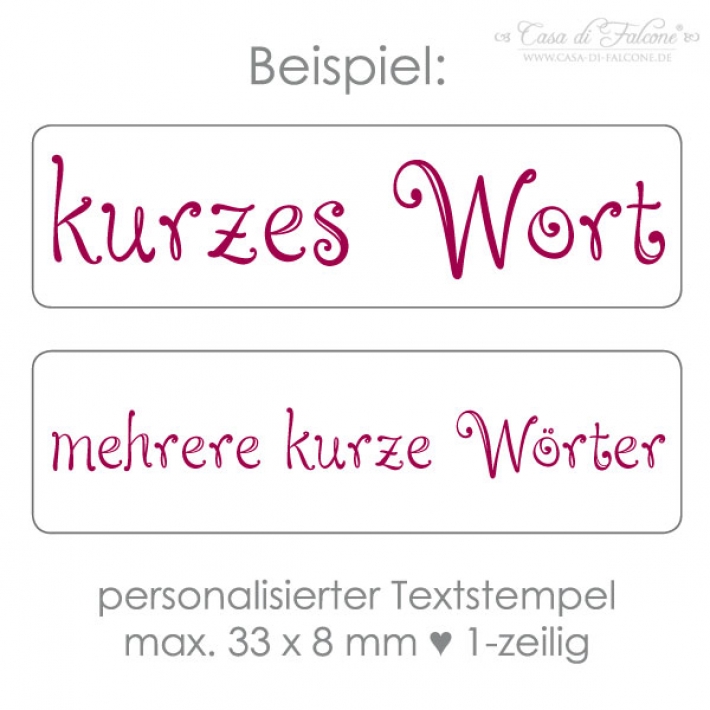 Textstempel 18