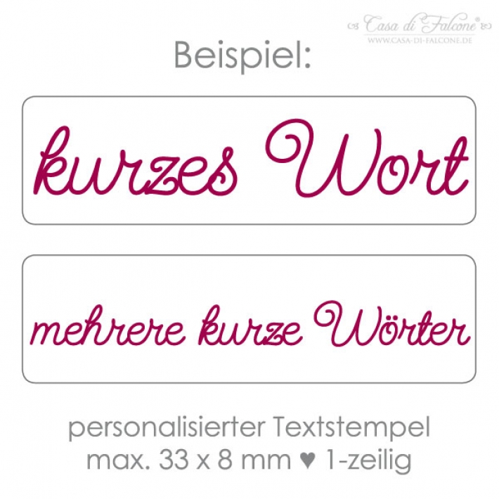 Textstempel 21