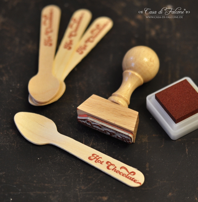 Textstempel Hot Chocolate