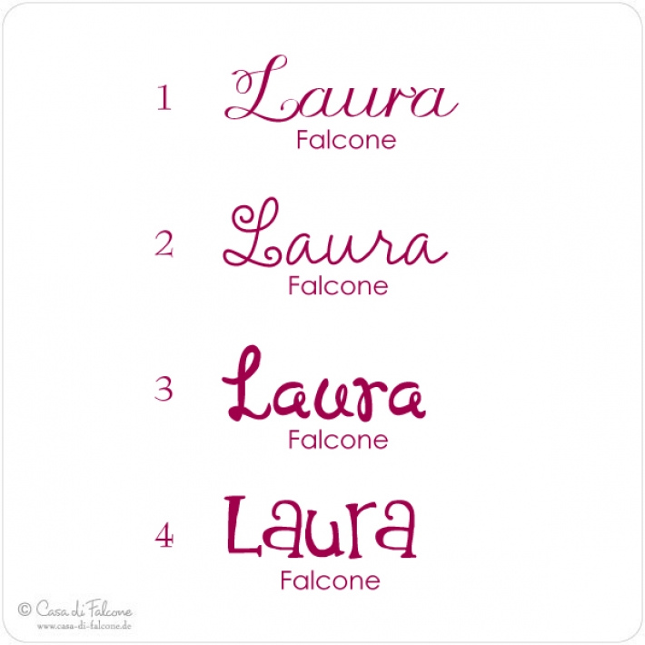 Kinderstempel Laura