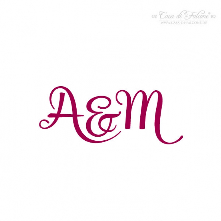 Textstempel - Klassik III - Initialen