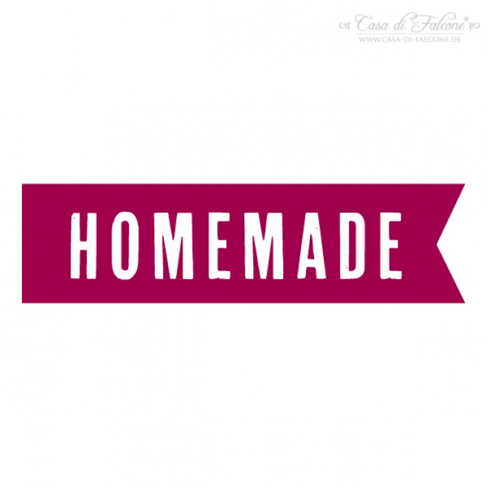 Motivstempel Fhnchen HOMEMADE