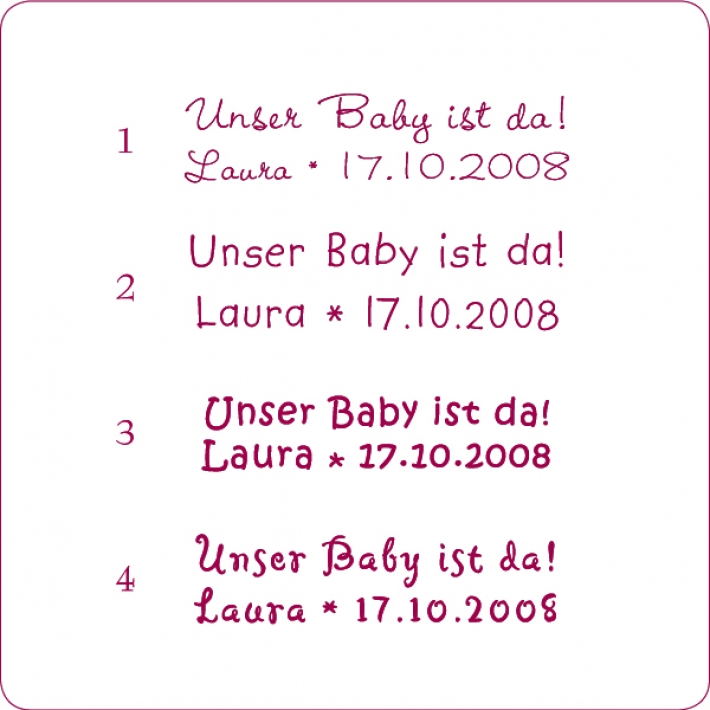 Stempel Kinderwagen