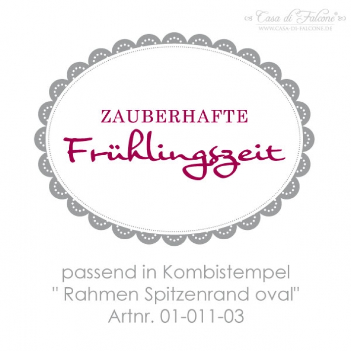 Stempel eine zauberhafte Frhlingszeit