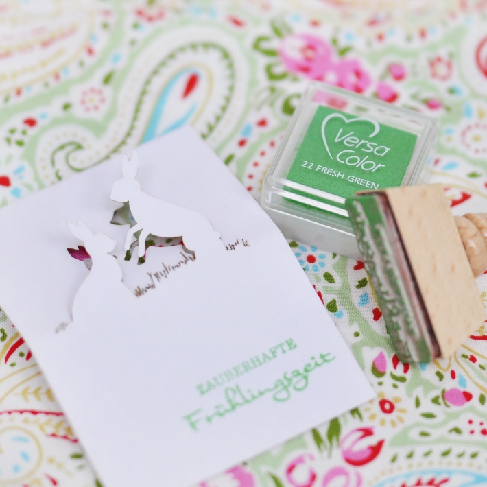 Stempel eine zauberhafte Frhlingszeit