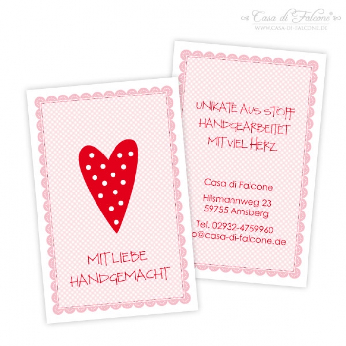 Visitenkarten Handgemacht