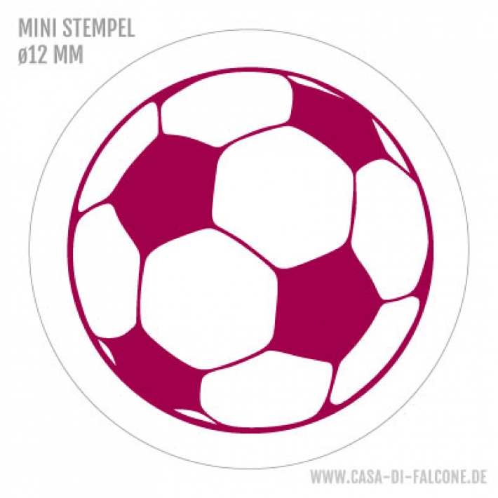 Mini Motivstempel Fussball