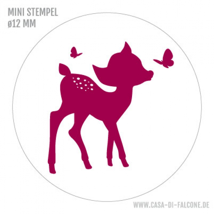 Mini Motivstempel Reh