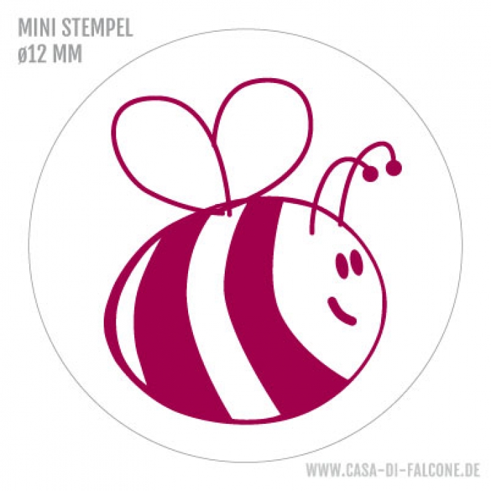 Mini Motivstempel Biene