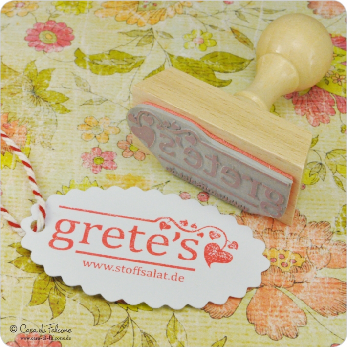 Stempel oval 65x30 mm