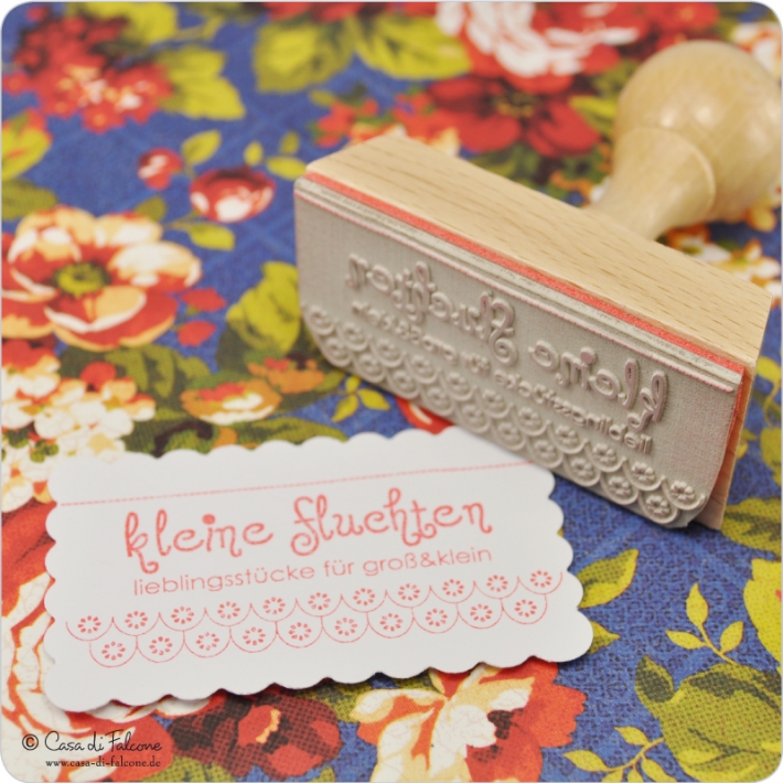 Stempel eckig 70x20 mm