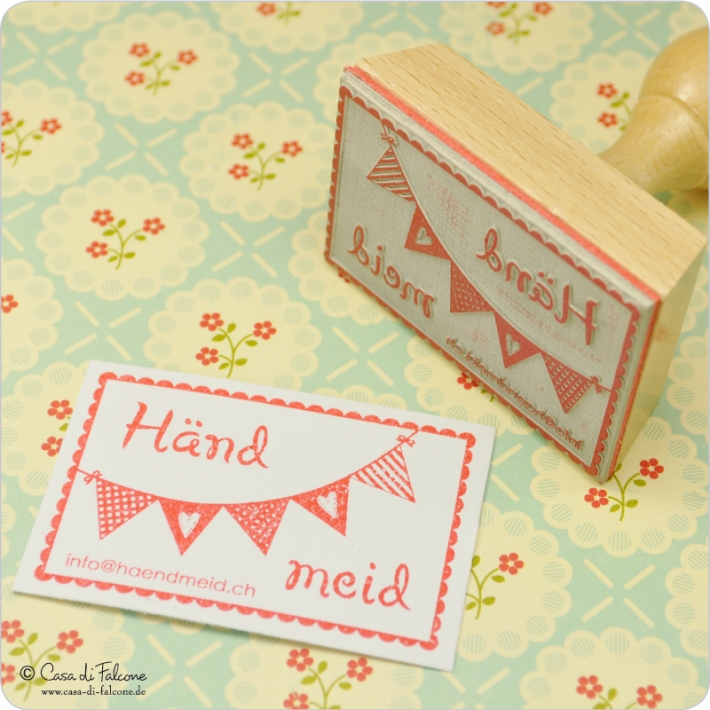Stempel eckig 50x35 mm