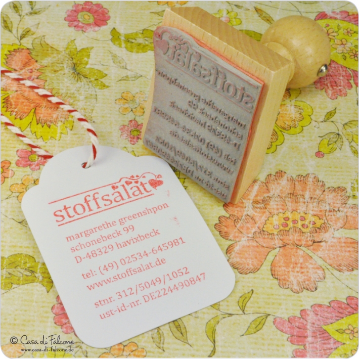Stempel eckig 50x35 mm