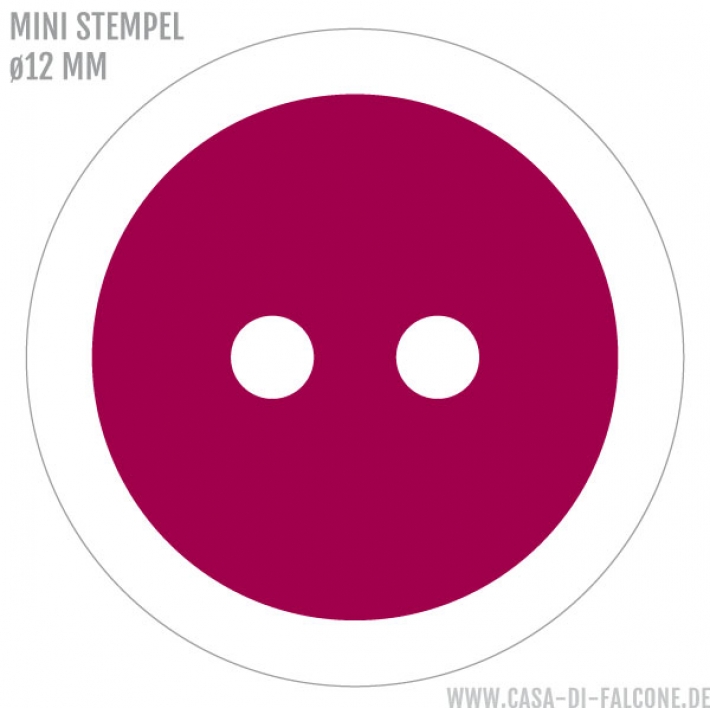 Mini Motivstempel Knopf 2