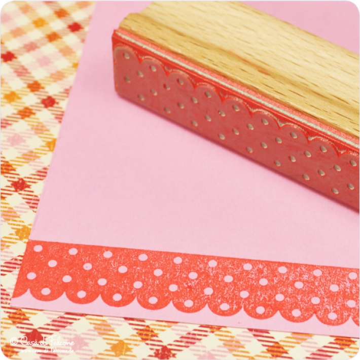 Bordrenstempel Dots negativ