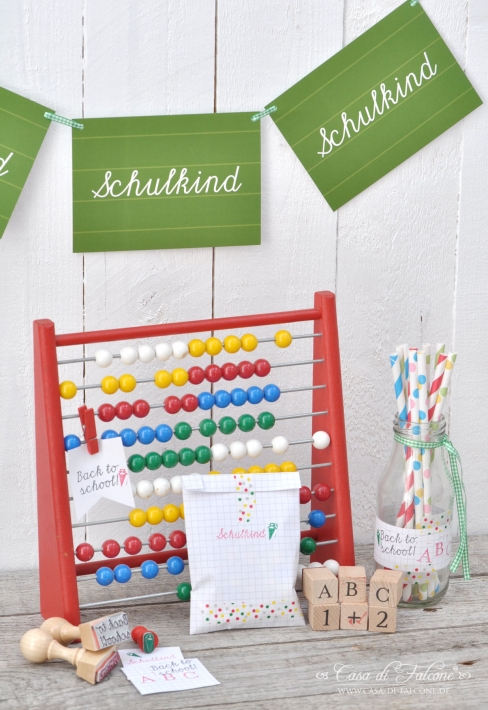 Postkarte Schulkind