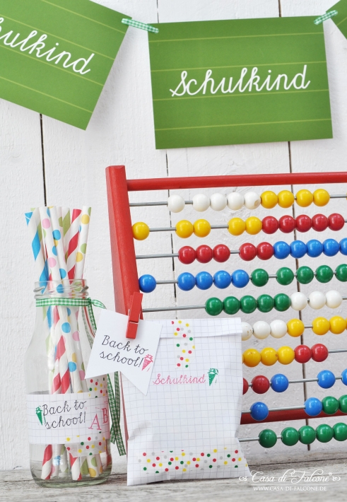 Textstempel Back to school