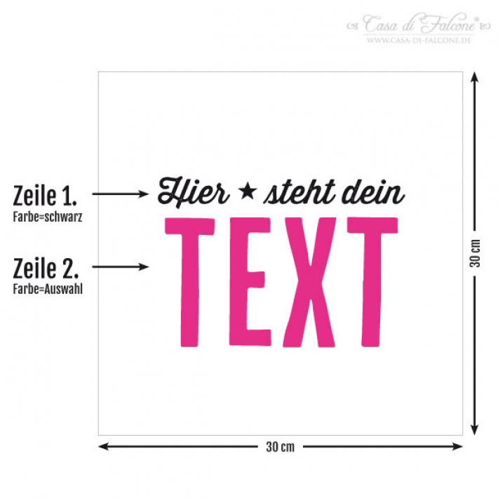 Typo Poster No. 001 personalisiert