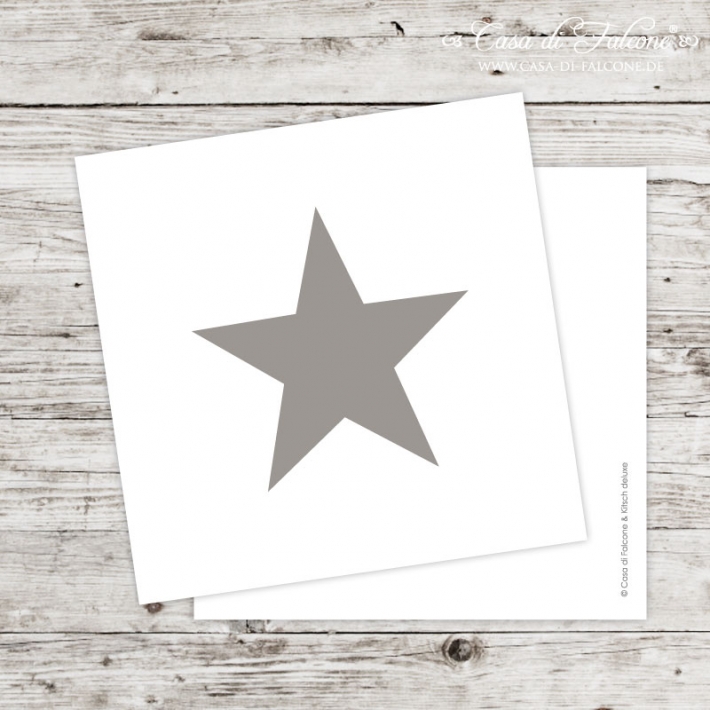 Postkarte Stern