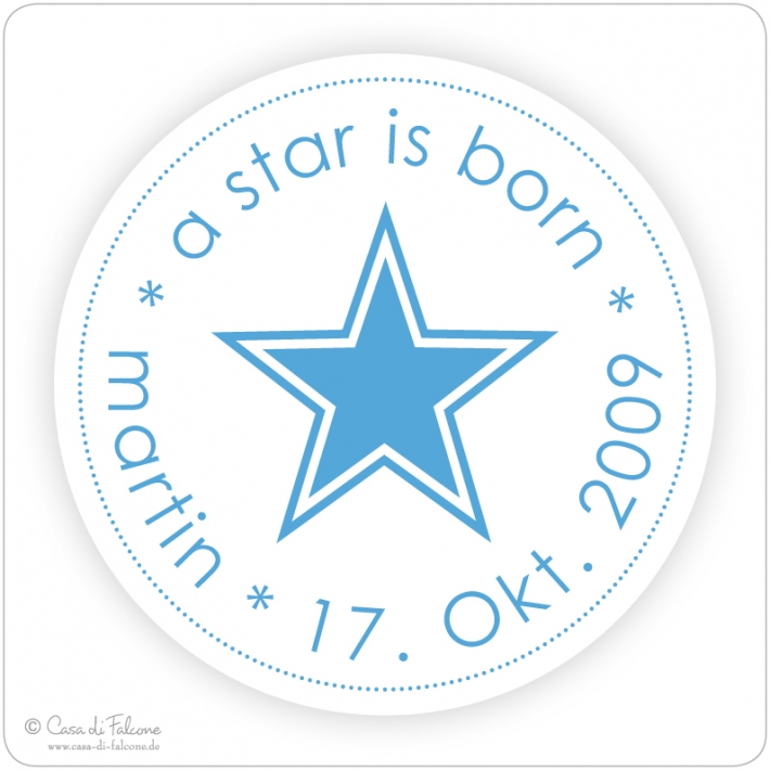 Aufkleber star
